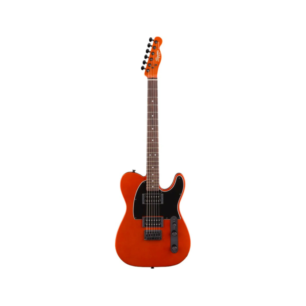 024e9cbdf04630a7733adb1aff04bd0e.png Squier FSR Affinity Series HH Telecaster Electric Guitar, Laurel FB, Metallic Orange