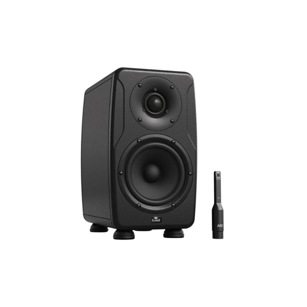 03f850a039a410cb31eedd8d1ef0af93.png IK Multimedia iLoud Precision 5 5-inch Powered Studio Monitor - Black