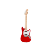 Squier Sonic Mustang Electric Guitar w/White Pickguard, Maple FB, Torino Red