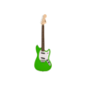 Squier Limited Edition Sonic Mustang Electric Guitar w/White Pickguard, Laurel FB, Lime Green