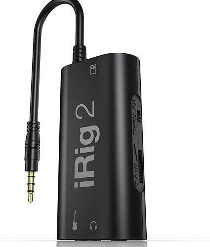 0a95e32a325a12bc7ec914982a25147e.jpeg IK Multimedia iRig 2 Guitar Interface for iPhone/iPad/iPod Touch/Mac
