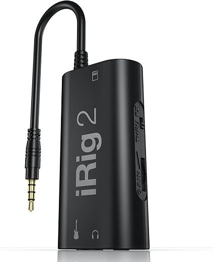 0a95e32a325a12bc7ec914982a25147e.jpeg IK Multimedia iRig 2 Guitar Interface for iPhone/iPad/iPod Touch/Mac