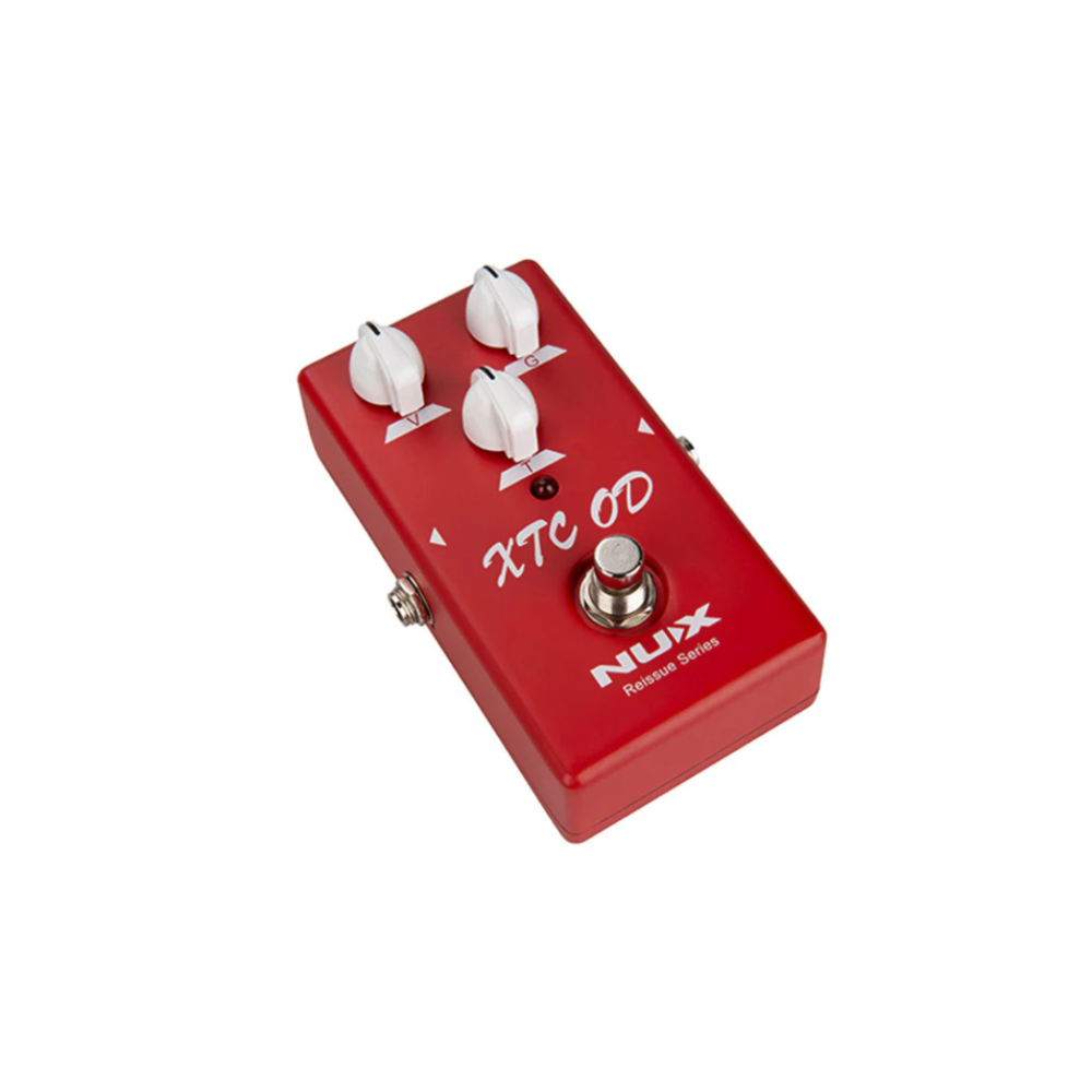 Nux XTC OD 9V Overdrive Reissue Series Guitar Effects Pedal Dynamic Distortion Effect with True Bypass