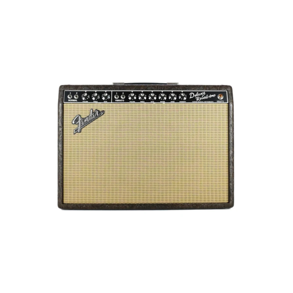 Fender FSR 65 Deluxe Reverb Tube Combo Amplifier, Western Tolex , 230V UK