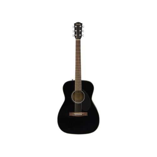 Fender CC-60S Concert Acoustic Guitar Pack V2, Walnut FB, Black