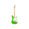 14dbd70842a0c763539548a6ebe81f1b.png Squier FSR Sonic Stratocaster HT H Electric Guitar, Maple FB, Lime Green