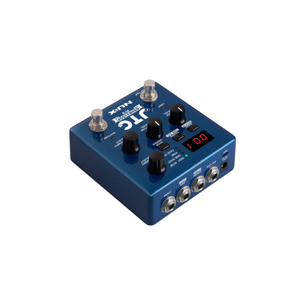 NUX NDL‑5 JTC Drum & Loop Pro – Dual Switch Looper Guitar Effects Pedal with Drum Machine & Looping Functions