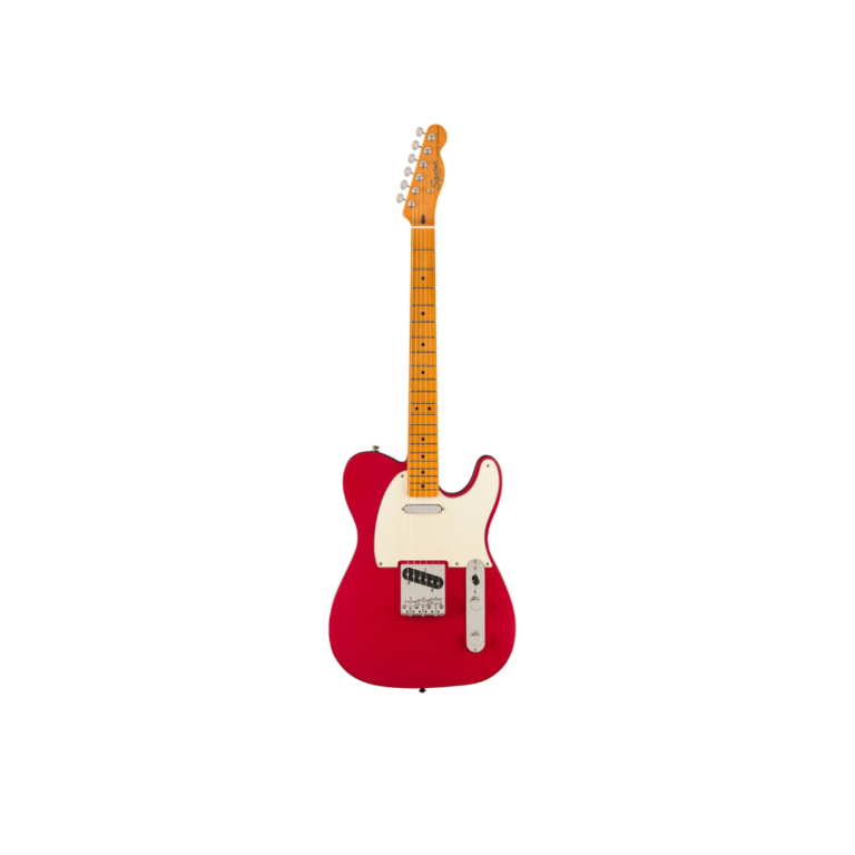 1d5afb61e7e8c286d81d8638a6290ff6.png Squier Limited Ed Classic Vibe 60s Custom Telecaster Electric Guitar, Maple FB, Satin Dakota Red