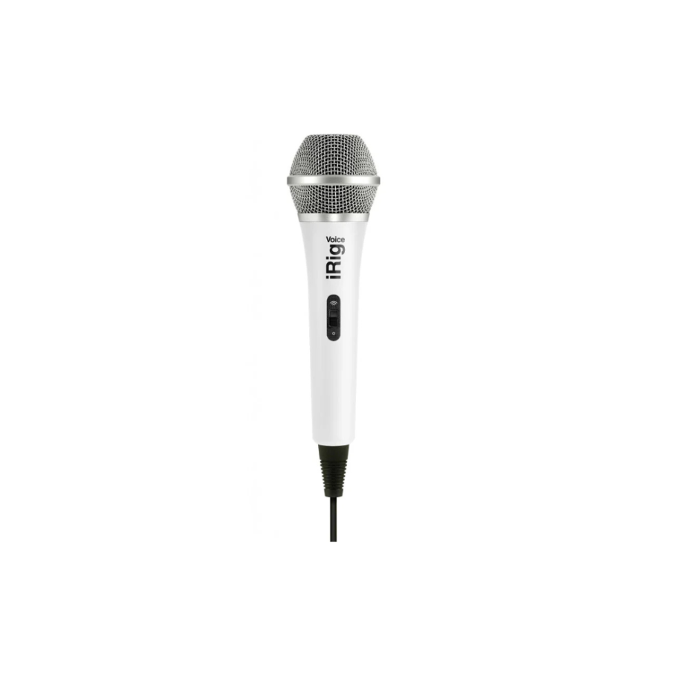 1ecdf1eab798890c5a760418056697c3.png IK Multimedia iRig Voice Handheld Microphone, White (For Iphone / Ipod-Touch / Ipad)