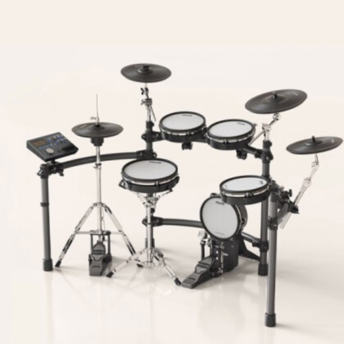 2c13a3665017759b840333453ef3c484.png NUX DM-8 – 5-Piece Professional Digital Electronic Drum Set with REMO Mesh Heads