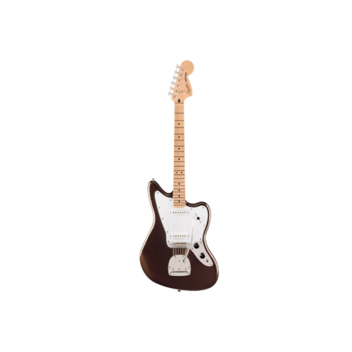 Squier Affinity Series Jaguar Electric Guitar, Maple FB, Mystic Metallic Brown