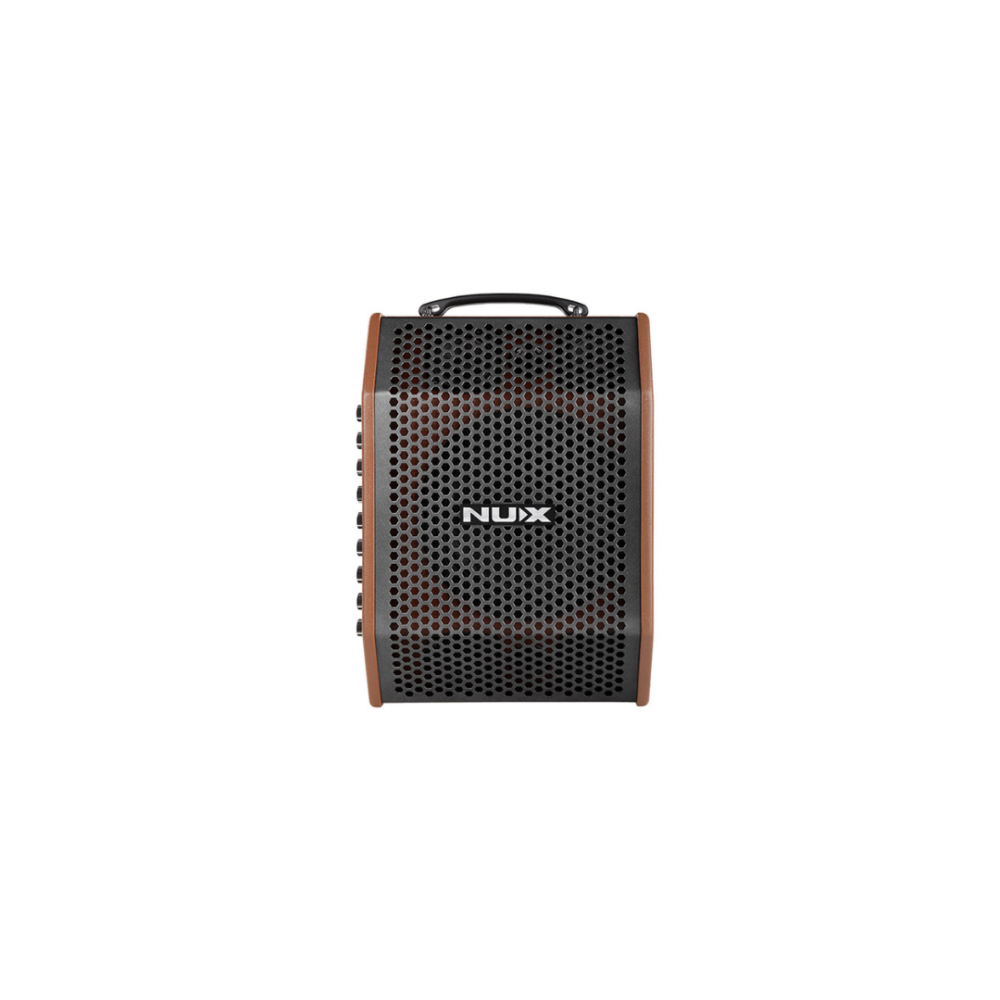 NUX SA-100 100W Street Artist Rechargeable Acoustic Amplifier – Acoustic Amp with Built-in Drum Machine & Looper for Live Performance