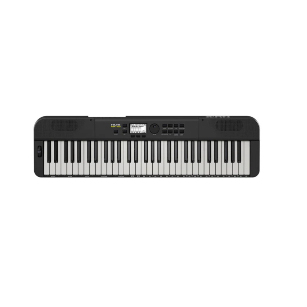 4fbd61b0427b452113b7b0ec3cd4d1fd.png NUX NEK-100 61-Key Portable Digital Keyboard – Electronic Keyboard with Touch Response & Bluetooth Connectivity