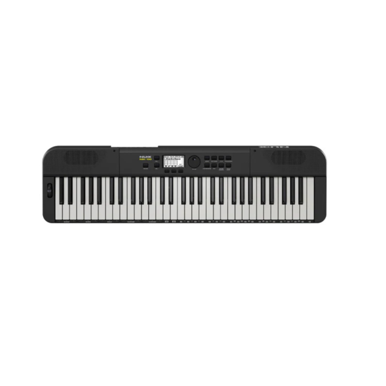 NUX NEK-100 61-Key Portable Digital Keyboard – Electronic Keyboard with Touch Response & Bluetooth Connectivity