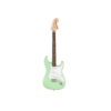 Squier FSR Affinity Series Stratocaster Guitar w/White Pearloid Pickguard, Laurel FB, Surf Green