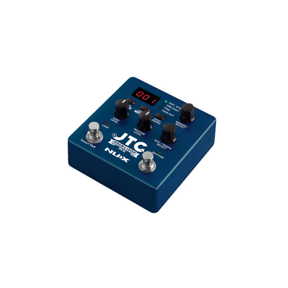 NUX NDL‑5 JTC Drum & Loop Pro – Dual Switch Looper Guitar Effects Pedal with Drum Machine & Looping Functions