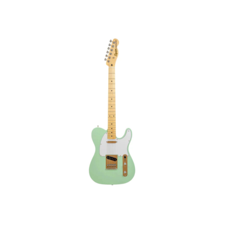 62f718fb1a3cbbd9549ae5d88980bee5.png Squier FSR Sonic Telecaster Electric Guitar w/White Pickguard, Laurel FB, Surf Green