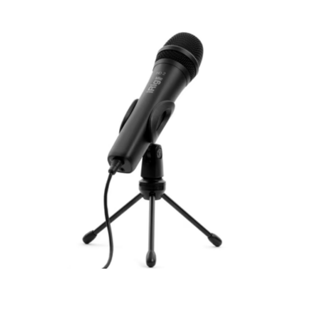 c83ab4299e4c12c426f2820997ad095b.png Ik Multimedia Irig Mic HD 2 - Handheld Microphone For IPhone, IPad And Mac With Ligntning & USB