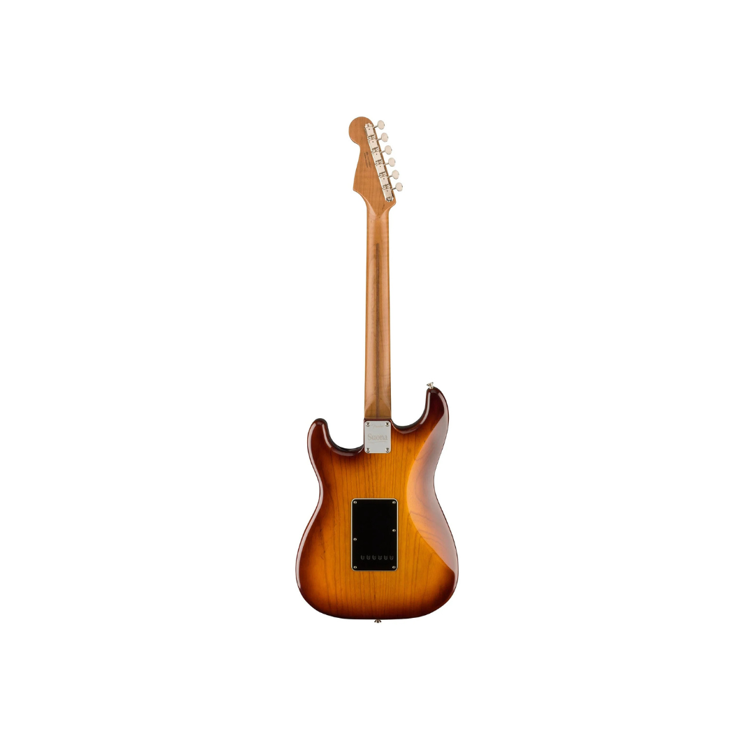 Fender Limited Edition American Suona Stratocaster Thinline Electric Guitar, Ebony FB, Violin Burst