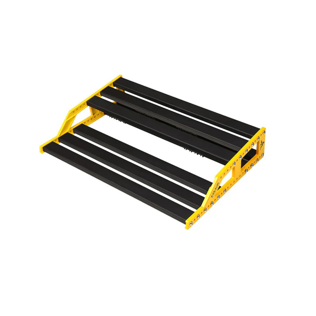 NUX NPB-L Bumblebee – Large Manageable Pedalboard Train Board for Guitar Effects Pedals