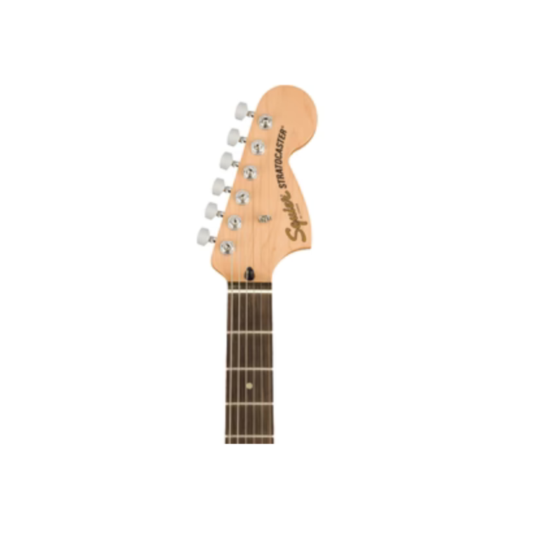 827bcab4effbfb6bc44c584362a2f2a0.png Squier FSR Affinity Series Stratocaster Electric Guitar, Laurel FB, Olympic White