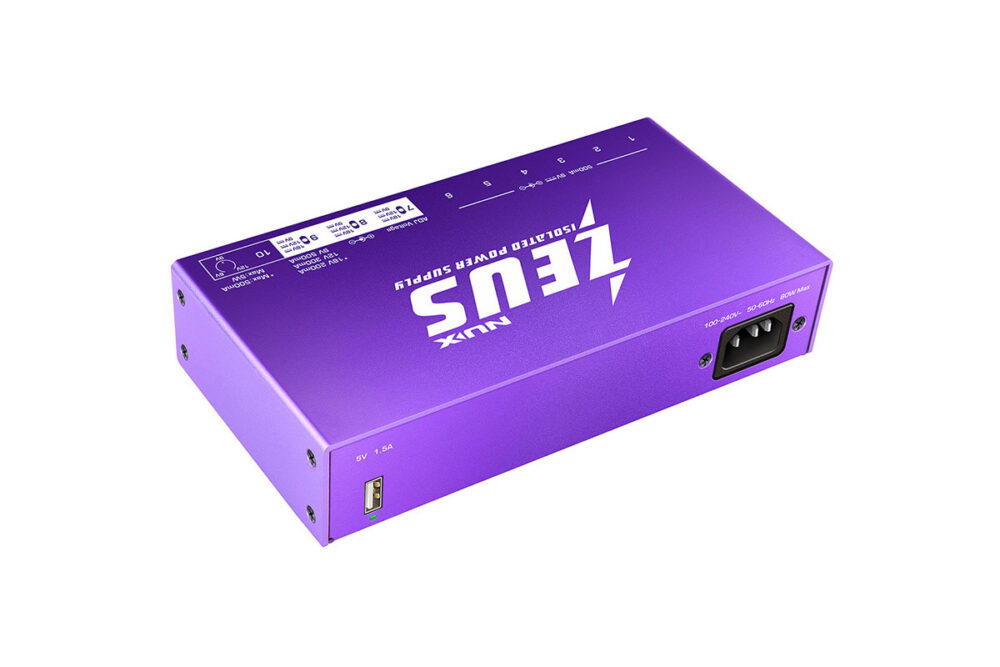 NUX ZEUS NIP-Z10 Guitar Pedal Isolated Power Supply