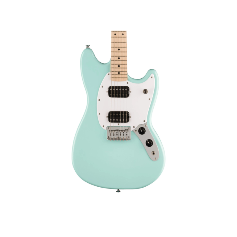 91ac425b0fc9cb6deaf7b679899f4493.png Squier FSR Sonic Mustang HH Electric Guitar w/White Pickguard, Maple FB, Sonic Blue