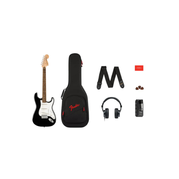 Squier Affinity Series Stratocaster Mustang Micro Pack