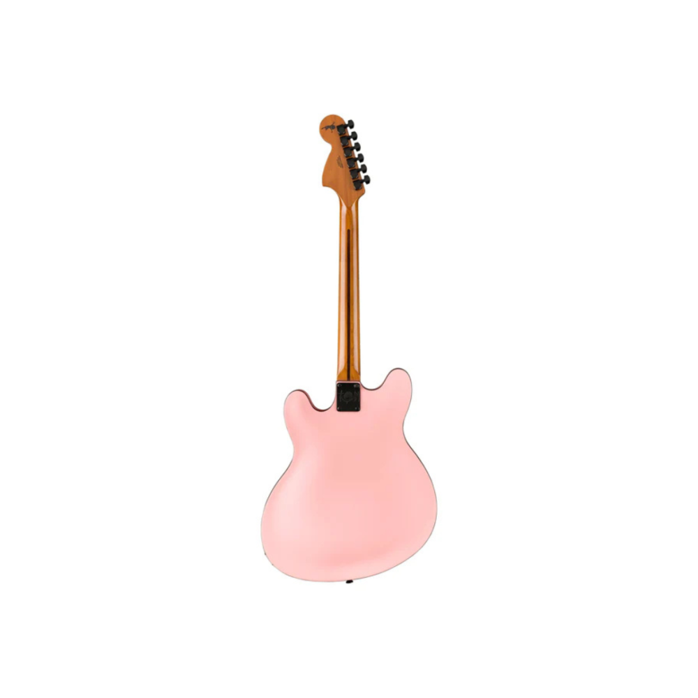 Fender Tom DeLonge Starcaster Electric Guitar, RW FB, Shell Pink