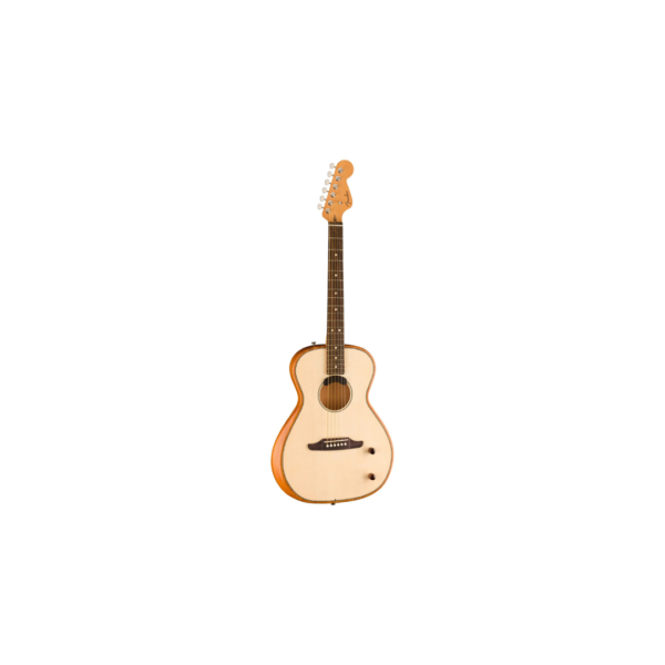 Fender Highway Series Parlor Acoustic Guitar w/Bag, RW FB, Natural