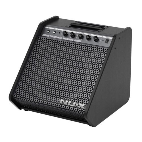 NUX NPA-100 120W Digital Drum Personal Monitor – Speaker Amplifier with Bluetooth Module for Practice, Studio & Live Monitoring