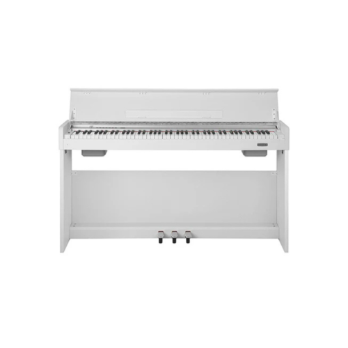 NUX WK-310 88 Key Digital Piano White Smart Pianos with Self Learning Apps