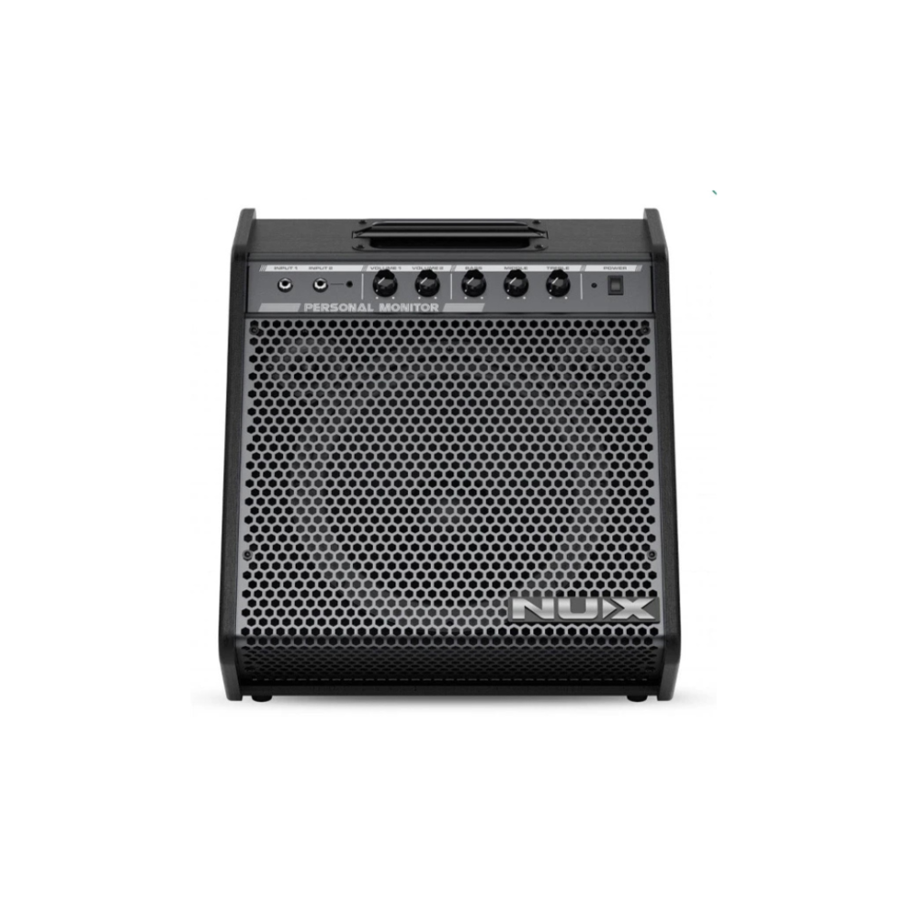 NUX NPA-100 120W Digital Drum Personal Monitor – Speaker Amplifier with Bluetooth Module for Practice, Studio & Live Monitoring