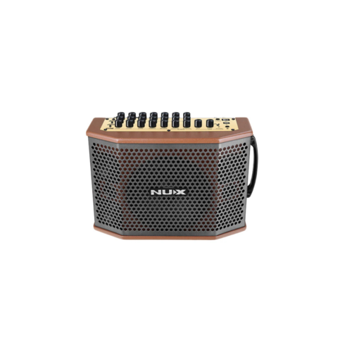 NUX SA-100 100W Street Artist Rechargeable Acoustic Amplifier – Acoustic Amp with Built-in Drum Machine & Looper for Live Performance