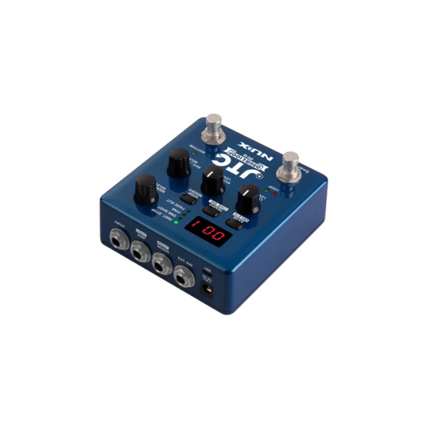 NUX NDL‑5 JTC Drum & Loop Pro – Dual Switch Looper Guitar Effects Pedal with Drum Machine & Looping Functions