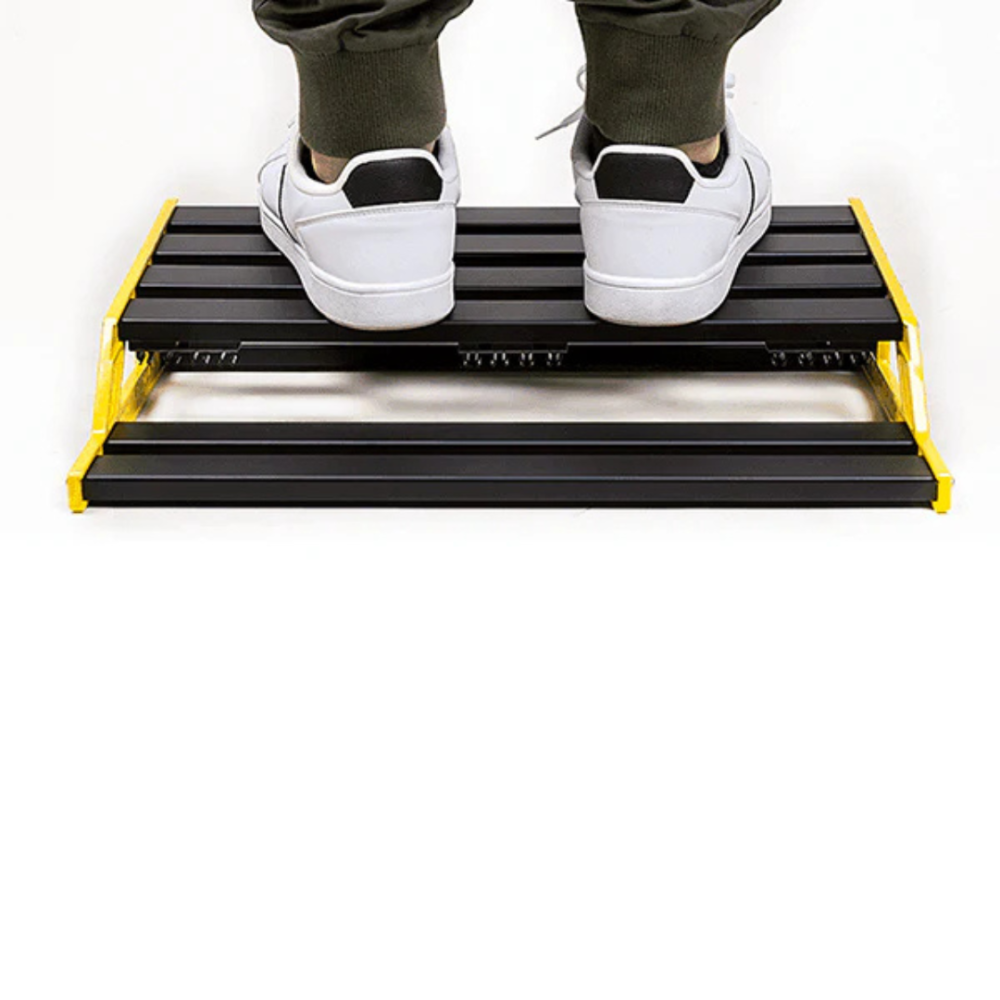 NUX NPB-L Bumblebee – Large Manageable Pedalboard Train Board for Guitar Effects Pedals