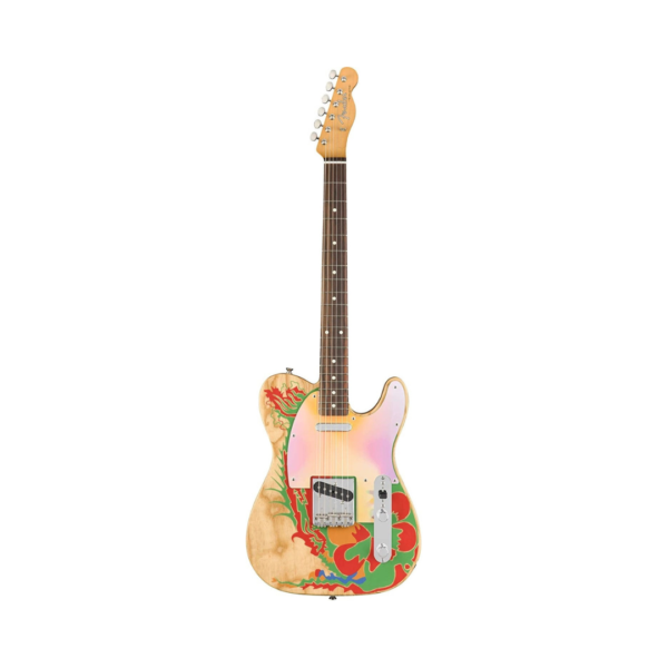 ad003a4ab868a6c455a42e002faf939c.png Fender Jimmy Page Dragon Telecaster Electric Guitar – Rosewood Fingerboard, Natural with Custom ’60s-Style Tele Pickups
