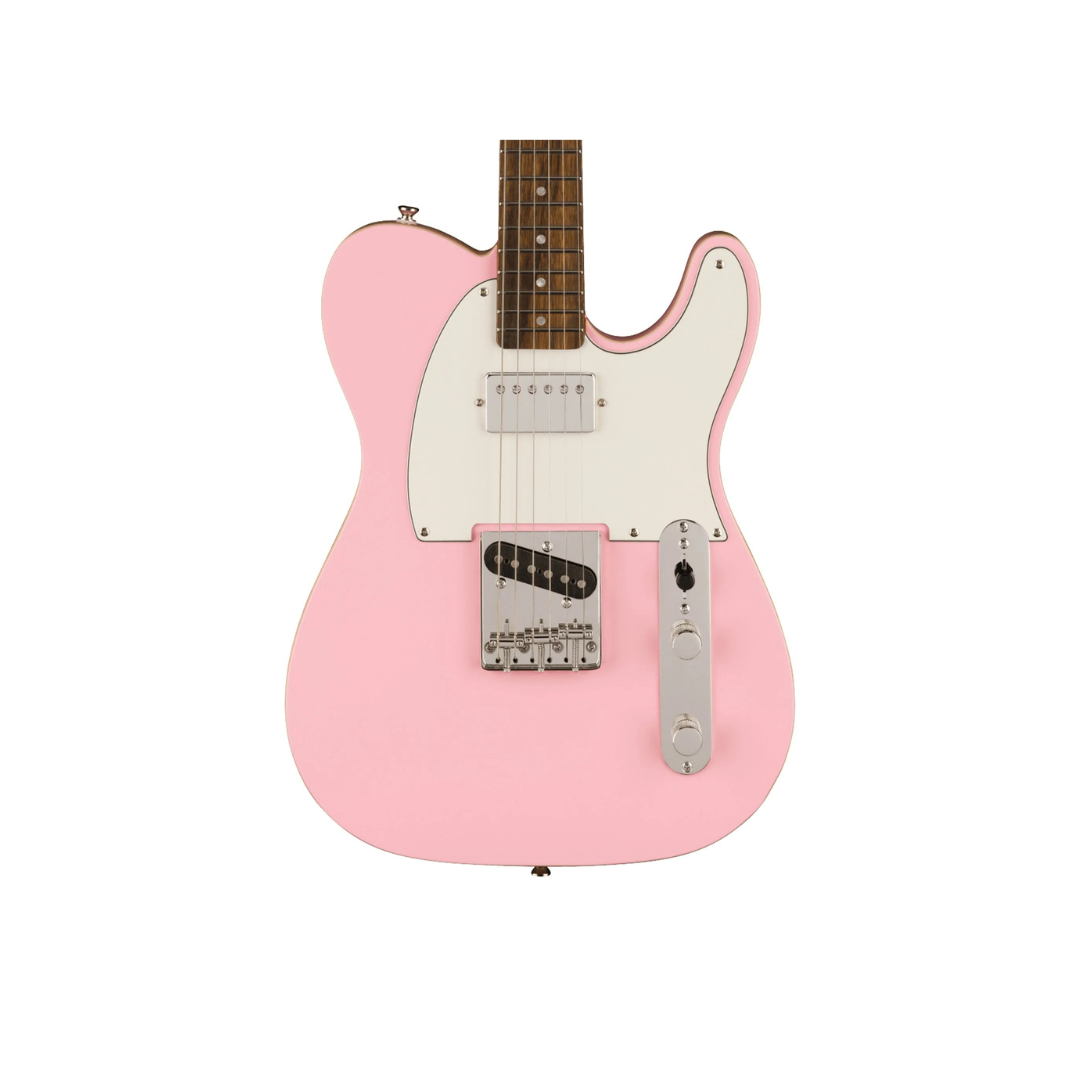 Squier FSR Classic Vibe 60s Custom Telecaster Electric Guitar, Laurel FB, Shell Pink