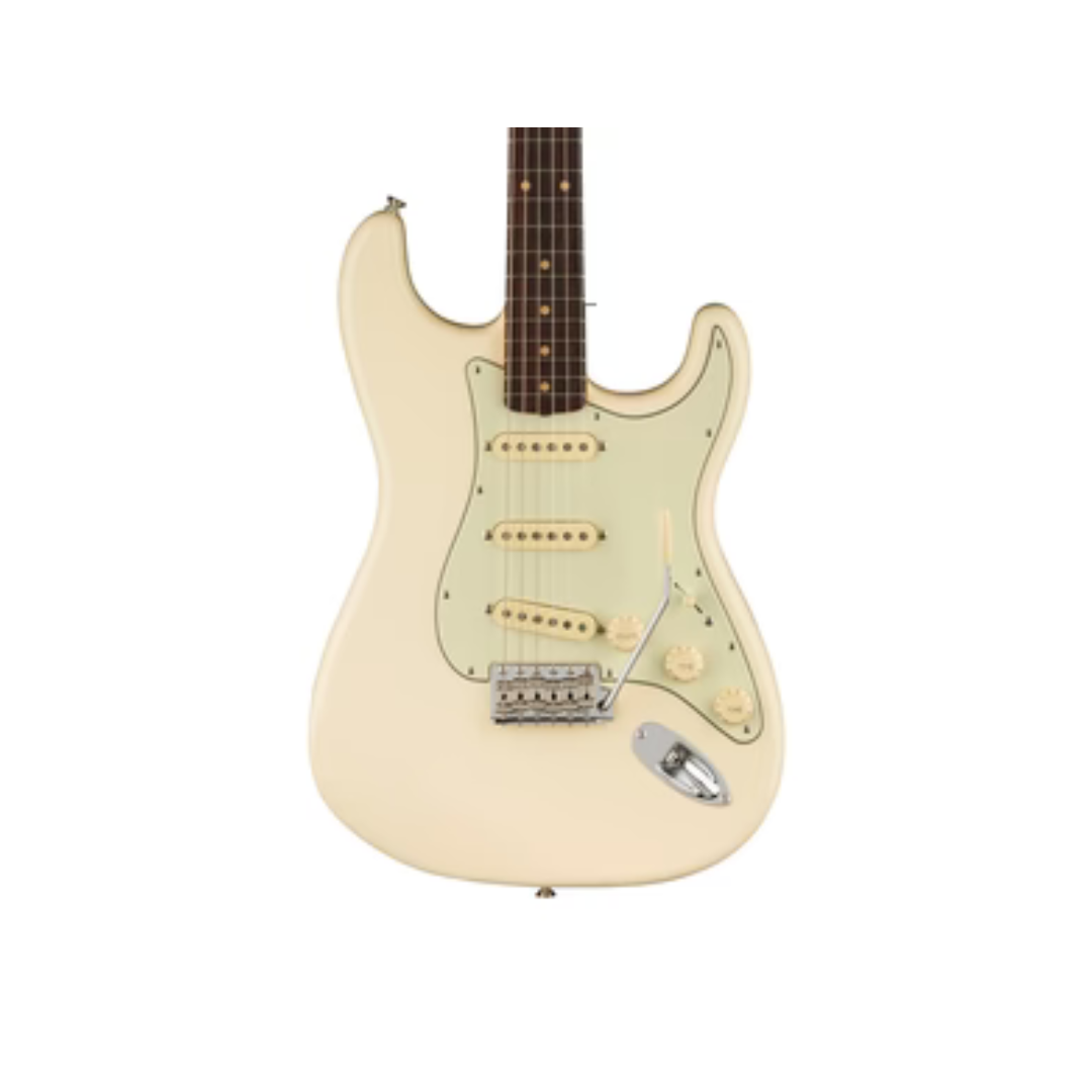 4538c5343e02f7f59638d4b82bc00cbe.png Fender American Vintage II ’61 Stratocaster Electric Guitar – Rosewood Fingerboard, Olympic White with Classic Single-Coil Pickups