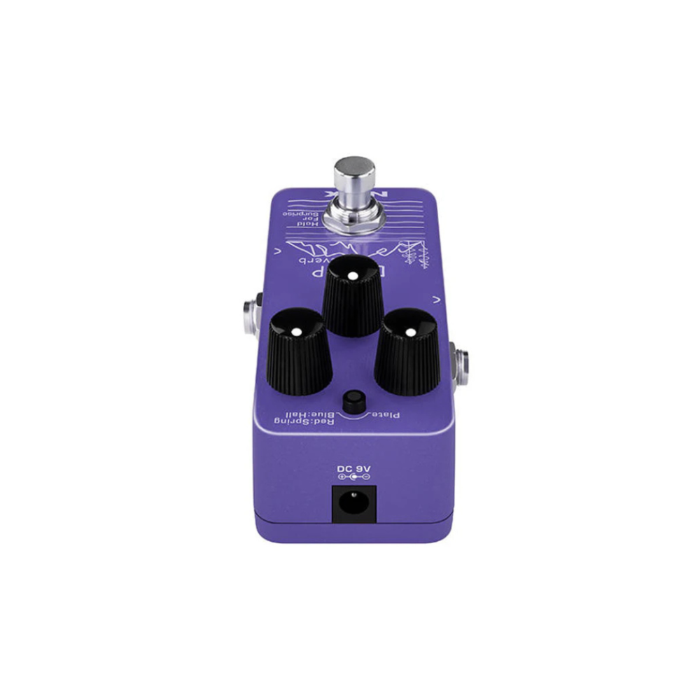 NUX NRV-3 Damp Reverb – Mini Electric Guitar Effect Pedal with Smooth Ambient Reverb