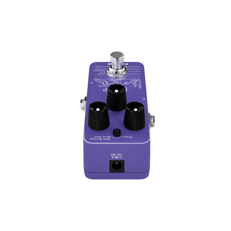 NUX NRV-3 Damp Reverb – Mini Electric Guitar Effect Pedal with Smooth Ambient Reverb