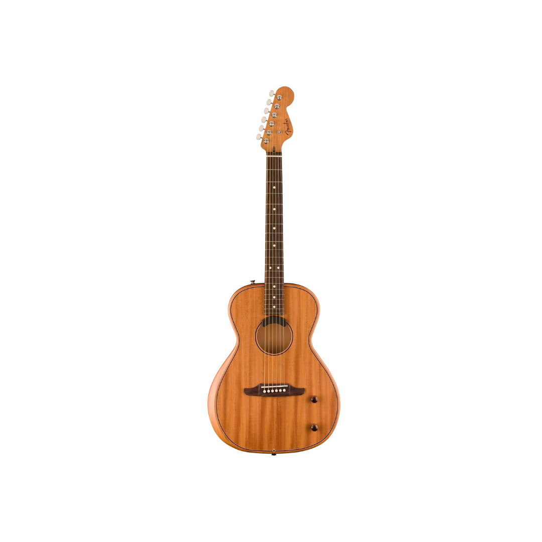 Fender Highway Series Parlor Acoustic Guitar w/Bag, RW FB, Mahogany