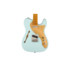 Squier FSR Classic Vibe 60s Telecaster Thinline Electric Guitar, Maple FB, Sonic Blue