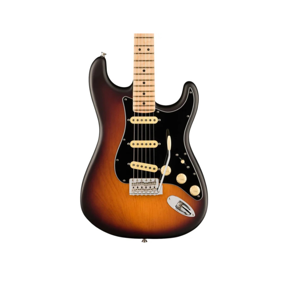 Fender American Performer Timber Stratocaster Electric Guitar, Maple FB, 2-color Sunburst