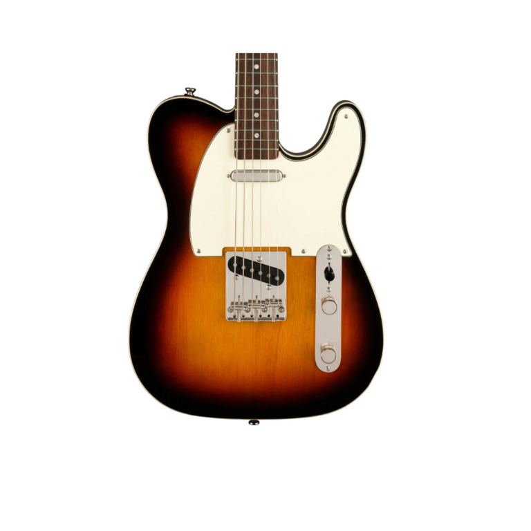Squier Classic Vibe Baritone Custom Telecaster Electric Guitar, 3 Colour Sunburst
