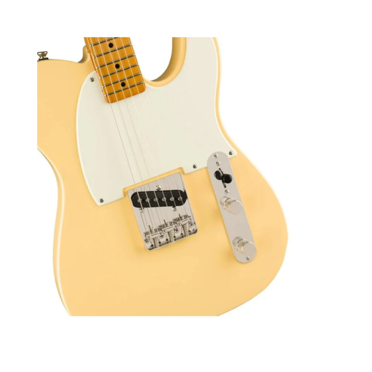 Squier FSR Classic Vibe 50s Esquire Electric Guitar, Maple FB, Vintage White