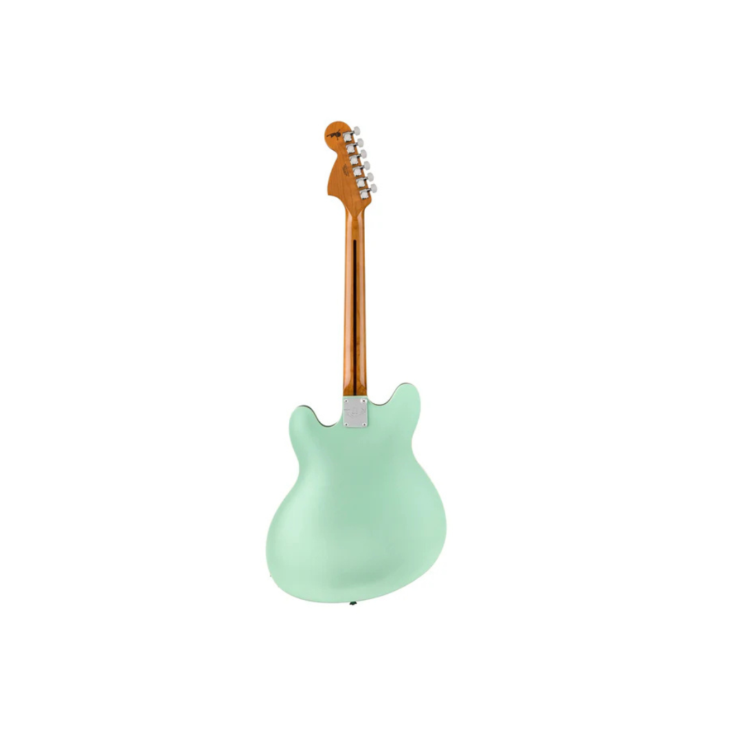 Fender Tom DeLonge Starcaster Electric Guitar, RW FB, Surf Green