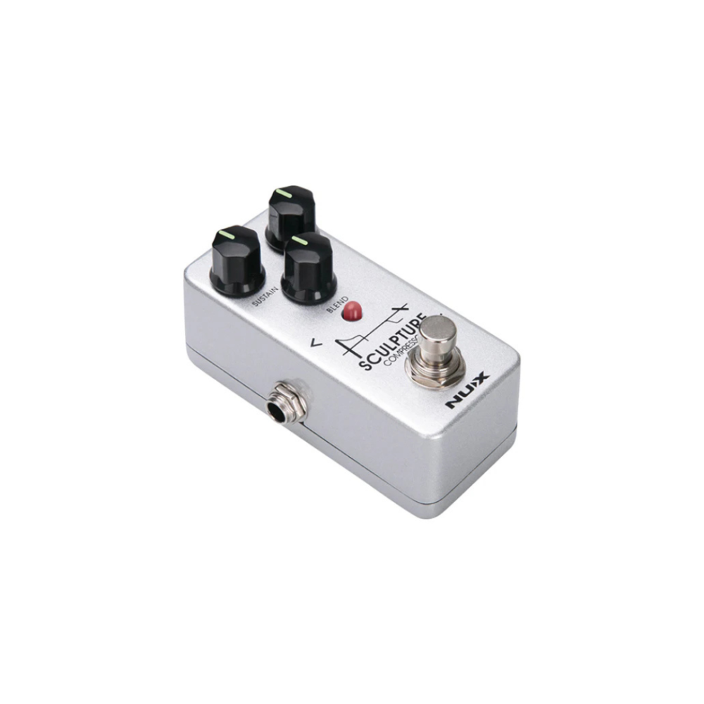 NUX NCP‑2 Sculpture Mini Compressor – Guitar Effect Pedal with Dual Clip Mode for Smooth Dynamic Control