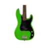 f72666938f15c6f26d58dd3beac2cb4f.png Squier Limited Edition Sonic Precision Bass Guitar w/Black Pickguard, Laurel FB, Lime Green