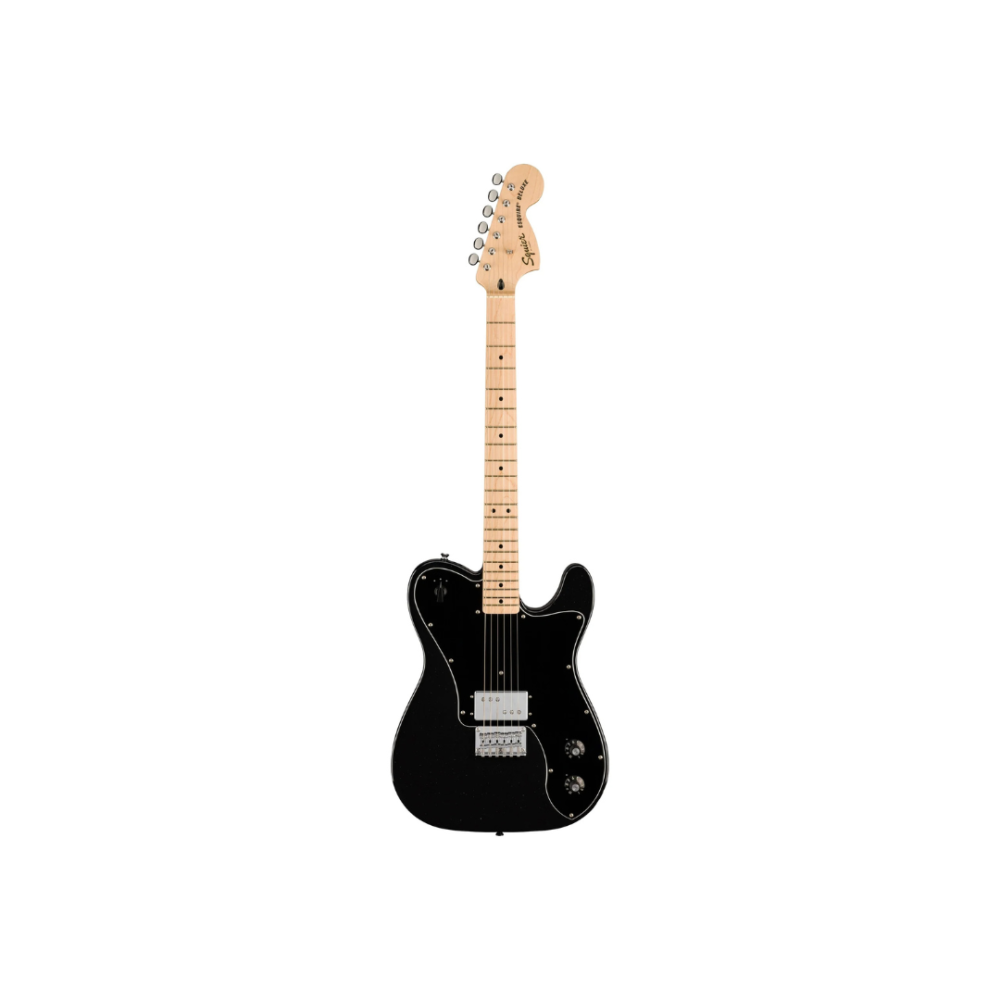 fb387f58071754865a685767e5b713d5.png Squier Paranormal Esquire Deluxe Electric Guitar, Maple FB, Metallic Black